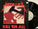 Metallica - Kill ' Em All LP 1983 Megaforce Records MRI 068 [Greece] VG+ [Promo]