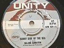 Slim Smith - Sunny Side of The Sea - 1969 Reggae - UK Unity Label UN524