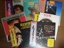 Elvis Presley Japan 7 LP set Flaming Star / Aloha / In Person / Moody Blue + 3