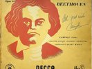 **HAND SIGNED** O/G LXT 2674- ALFREDO CAMPOLI Beethoven Violin Concerto LP Rare