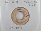 ROMIE PICKETT This Is My World BLANK PRE Killer  Reggae 7