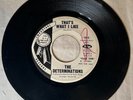 The Determinations That's What I Like / You Can't Hold On To Love DJ Copy Vinyl