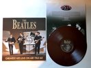 THE BEATLES LP ' GREATEST HITS LIVE ON AIR 1963-64 - BROWN VINYL