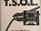 T.S.O.L. – DARKER MY LOVE - VINYL LP - PINK / PURPLE TRANSPARENT - VG+ - 603