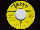 Northern Soul Popcorn 45 ARTHUR PRYSOCK I Must Be Doing Something Right VERVE ++