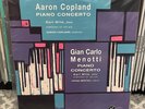 Aaron Copland, Gian Carlo Menotti Piano Concerto NEW LP Analogue Productions
