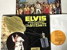 QUAD-Elvis Presley-Aloha From Hawaii-RARE 1973 US Double PROMO LP w/2 Stickers