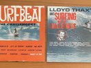 THE CHALLENGERS 2 Surf Rock LPs: Surfbeat & Lloyd Thaxton Goes Surfing VG+ Vinyl