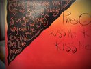 The Cure Kiss Me + Orange Vinyl  Complète With Sticker.
