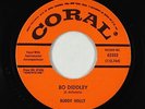 Buddy Holly 45 - Bo Diddley/True Love Ways - Coral VG++