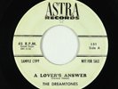 Doo-Wop 45 - Dreamtones - A Lover's Answer - Astra