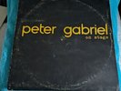 Peter Gabriel - On Stage - LP Biko Records - 1980