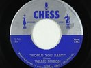 Blues 45 - Willie Mabon - Would You Baby?/Late Again - Chess VG+