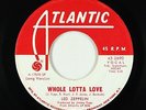 Hard Rock 45 - Led Zeppelin - Whole Lotta Love - Atlantic - VG++ promo