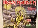 EX/EX UK 1981 IRON MAIDEN Killers LP VINYL Heavy Metal Record EMC 3357