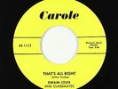 Rockabilly 45 - Dwain Louis & Classmates - That's All Right - Carole VG++