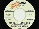 Teen Rocker 45 - Bonnie Jo Mason (Cher) - Ringo, I Love You - Annette - rare