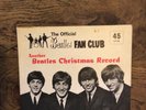 THE BEATLES Official Fan Club Flexi Disc Another Beatles Christmas Record 1964