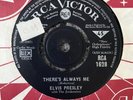 Elvis Presley There’s Always Me Judy 7” Single 1961 VG+ RCA Victor
