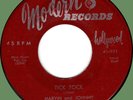 MARVIN & JOHNNY Tick Tock / Cherry Pie 45rpm Modern 1955 1st pressing clean