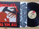 Metallica ‎– Kill 'Em All,Vinyl,LP, Album.Uk 83