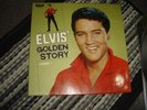 Elvis Presley - Elvis' Golden Story Volume 1 Japan Vinyl LP Lyrics Booklet M-/E