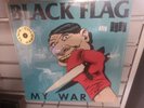 BLACK FLAG MY WAR 1990 REISSUE TRANSLUCENT RED VINYL RARE PUNK HARDCORE Rollins