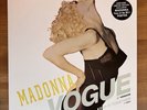 Madonna “Vogue” UK Vinyl 12” Single + Face Of The 80s Poster All- Mint Unplayed