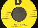 VELVETONES: penalty of love / come back D 7