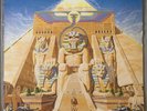 IRON MAIDEN POWERSLAVE VINYL LP ALBUM EMI EJ2402001 UK PRESS 1984