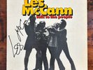 LES MCCANN - Talk To The People - ATLANTIC Autographed Signed JAZZ Soul LP