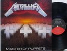 METALLICA - MASTER OF PUPPETS - THRASH / HEAVY METAL - VG+ VINYL