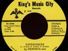DEMORIA & THE COSMICNAUTS Experiences 45 Kings Music City Rare Modern Soul M-