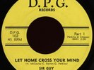 SIR GUY & SPELLER BROS BAND Let Home Cross Your Mind 45 DPG Rare 1960s VA Funk