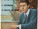 vinyl record 45 rpm fabrizio de andrè il testamento la ballata del michè karim
