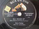 ELVIS PRESLEY All Shook Up, That's When Your Heartaches.. RCA 78 HEAR rockabilly