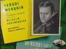 HMV ALP 1100 *RED/GOLD* BEETHOVEN VIOLIN CONCERTO *MENUHIN FURTWANGLER* VG+/VG+