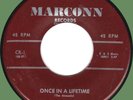 ANNUALS Once in a Lifetime / Hungry, I'm Hungry 45rpm Marconn 1959 Cleveland