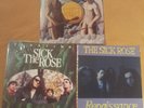THE SICK ROSE + PURPLE ANGELS: 3 LP IN EXCELLENT CONDITION