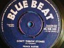 DON'T THROW STONES/Prince Of Peace-Prince Buster-Bluebeat-45 BB 343-7