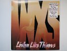 INXS – Listen Like Thieves LP, Aus Original, Lyric Inner, VINYL MINT, NICE