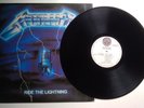 Metallica – Ride The Lightning LP  India Vertigo Rare Rar