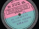 EDMUNDO ROS AND HIS ORCHESTRA BROADWAY GOES LATIN LP VINYL 1-sided factory sampl