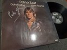 Patrick Juvet autograph vinyl I LOVE AMERICA signed live concert collectors