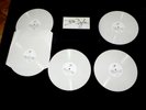 BOB DYLAN SET OF RARE 20 WHITE VINYL NEAR MINT CONDITON