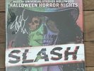 Slash Signed Universal Studios Halloween Horror Nights Vinyl LP Record GNR