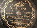 King Oliver - Victor 38137 - Rhythm Club Stomp / Edna