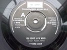 NORTHERN SOUL BOBBY PARIS NIGHT OWL- YVONNE BAKER DIDN'T SAY A WORD IN EX CON
