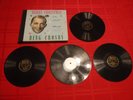 Bing Crosby Merry Christmas 4x 78 RPM  1947 Decca A 550 White Silent Night Home