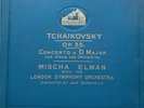 Rare Book Set Mischa Elman  DB 1405-8 Tchaikovsky Violin Concerto HMV 78rpm EX
